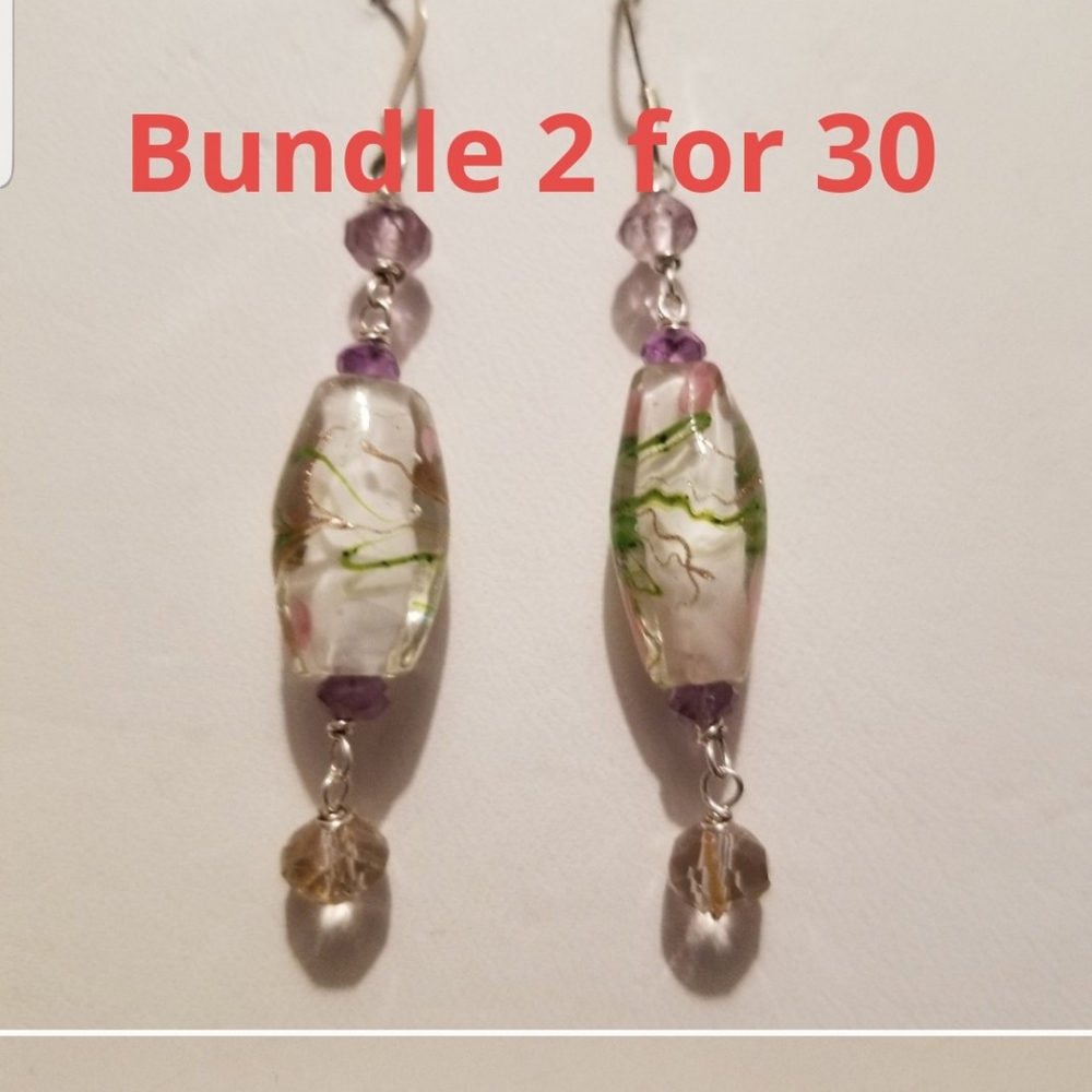 OOAK .925 earrings